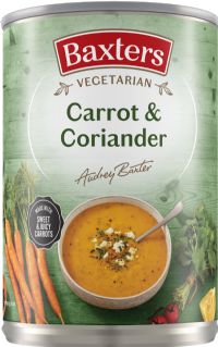 BAXTERS Vegetarian - Carrot & Coriander 400g