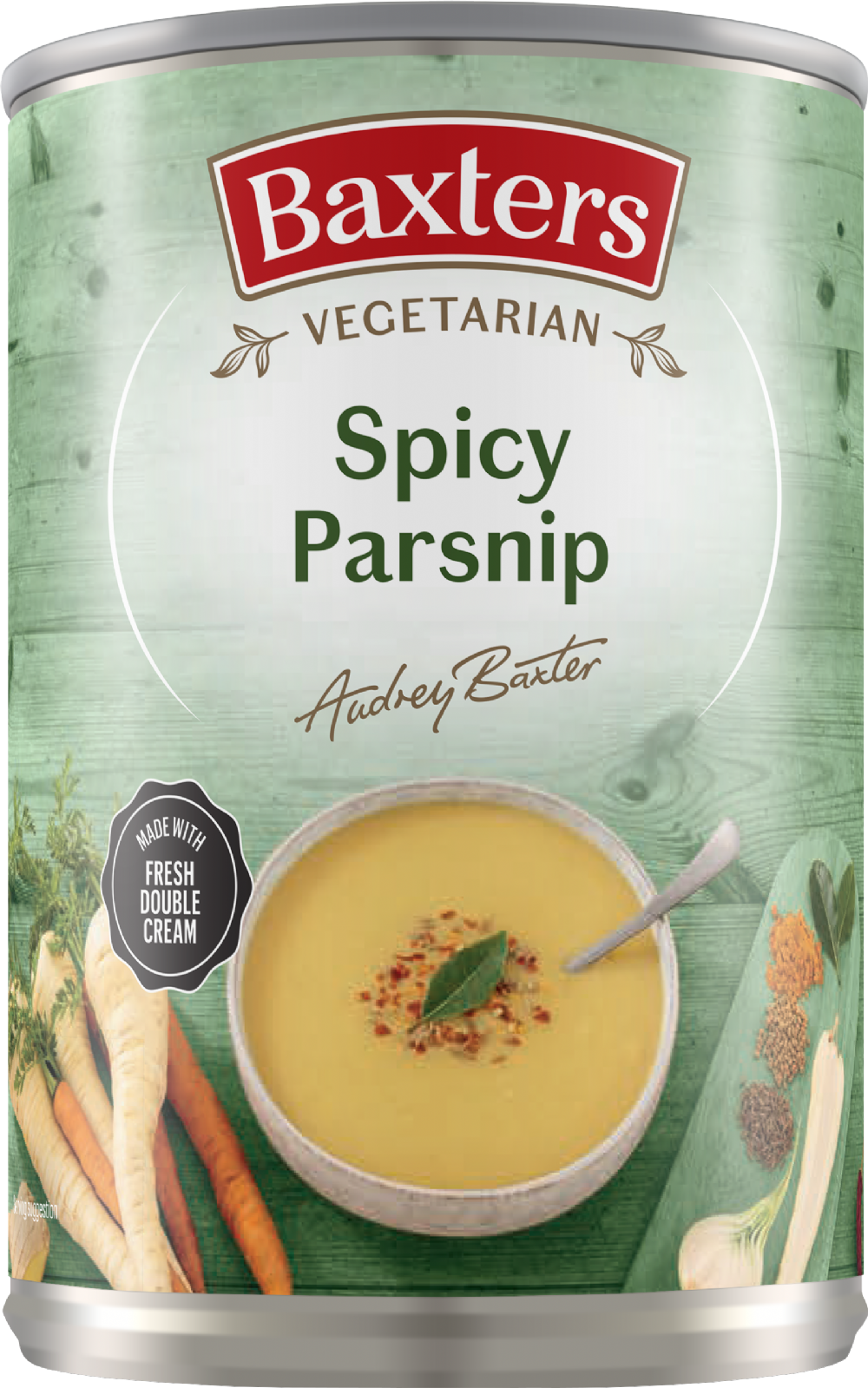 BAXTERS Vegetarian Spicy Parsnip Soup 400g