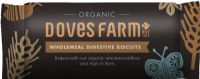 DOVES FARM Organic Wholemeal Digestive Biscuits 200g