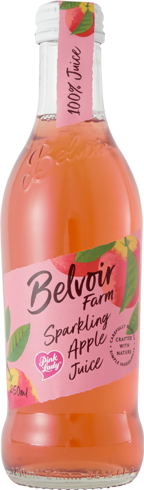 BELVOIR Sparkling Pink Lady Apple Juice 25cl