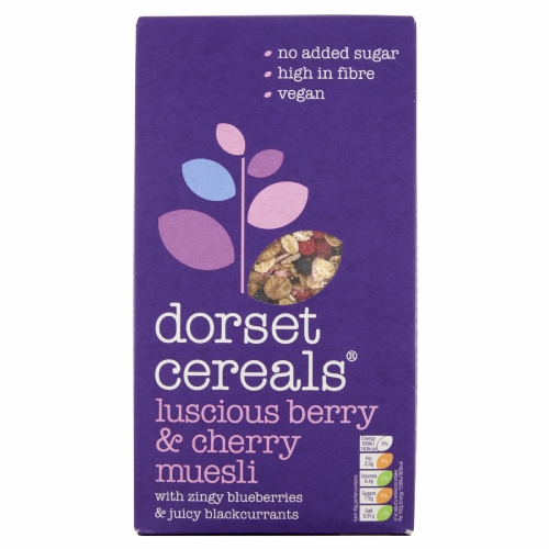 DORSET CEREALS Luscious Berry & Cherry Muesli 600g