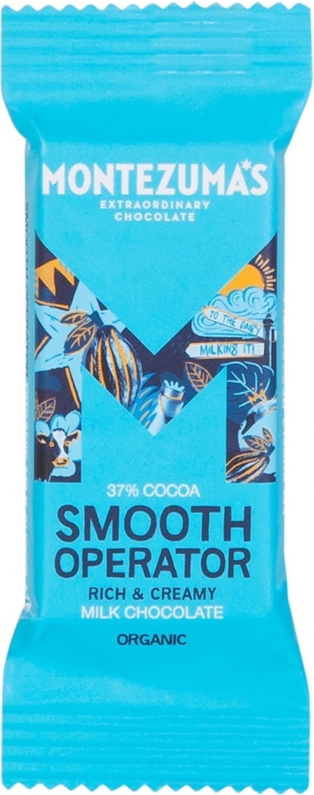 MONTEZUMA'S Smooth Operator Organic Smooth Milk Choc. 25g (50012848)