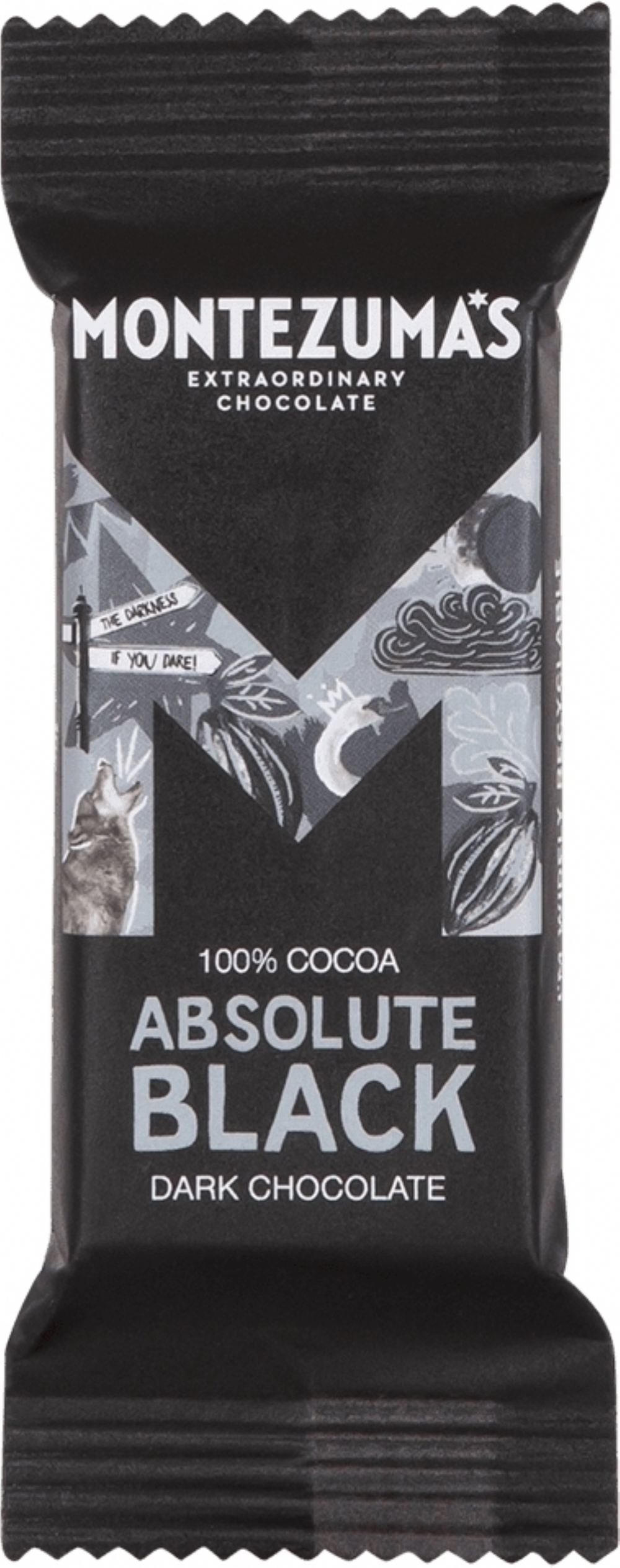 MONTEZUMA'S Absolute Black 100% Cocoa Mini Bar 25g (50012947)