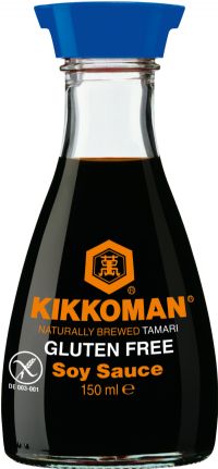 KIKKOMAN Naturally Brewed Tamari Gluten Free Soy Sauce 150ml (8715035150102)