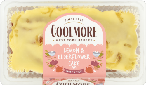 COOLMORE Lemon & Elderflower Cake 400g