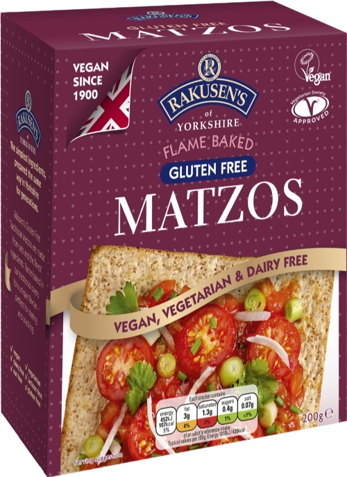 RAKUSEN'S Gluten Free Matzos 200g