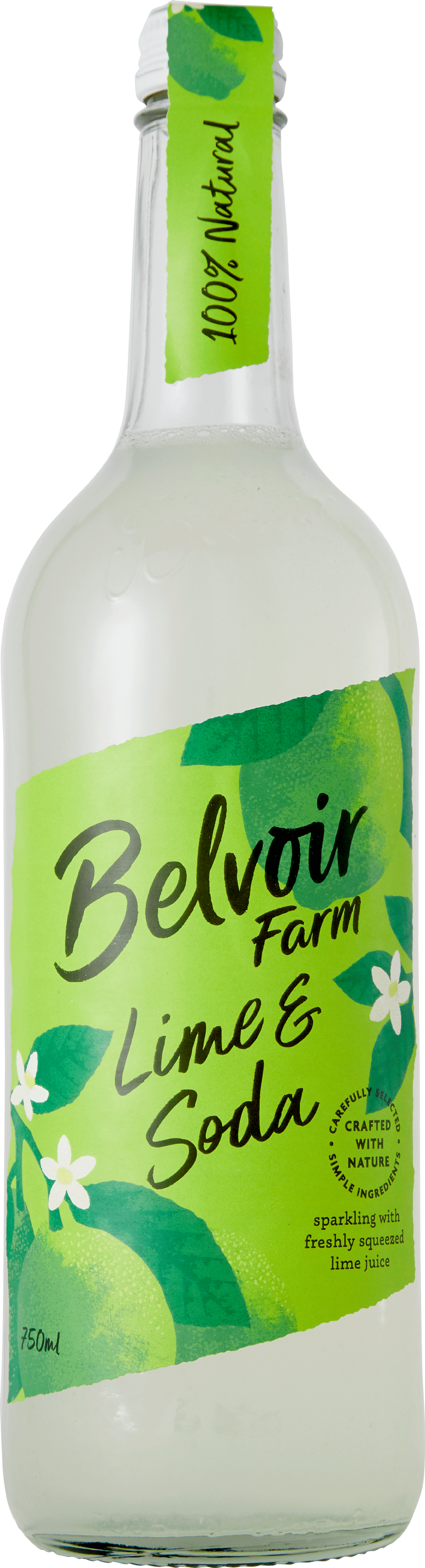 BELVOIR Lime & Soda 75cl (5022019110117)