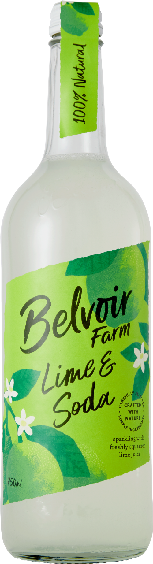 BELVOIR Lime & Soda 75cl
