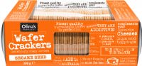 OLINA'S BAKEHOUSE Wafer Crackers - Sesame Seed 100g (9349571002114)
