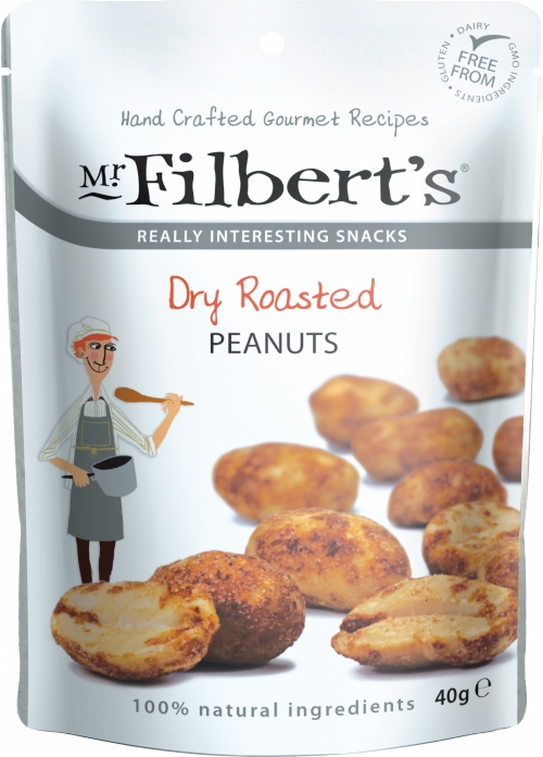MR FILBERT'S Dry Roasted Peanuts 40g