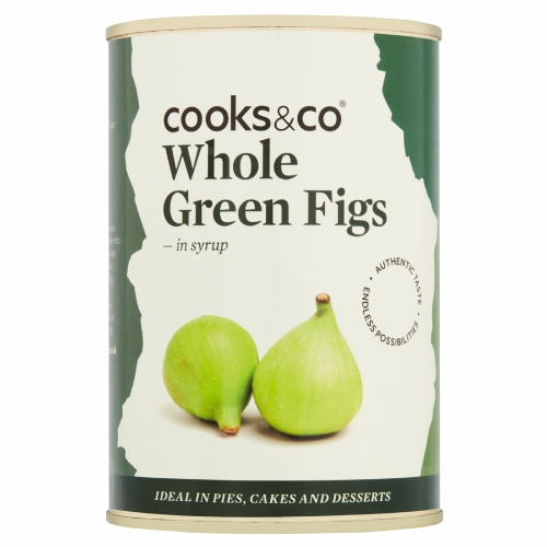COOKS & CO. Whole Green Figs in Syrup 400g
