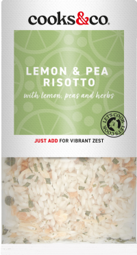 COOKS & CO. Lemon & Pea Risotto 190g