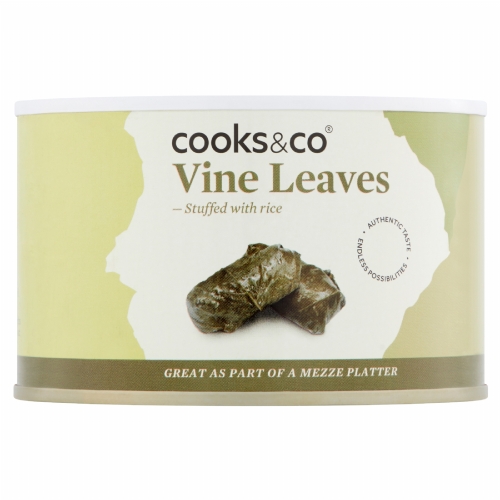 COOKS & CO. Vine Leaves Stuffed with Rice 380g