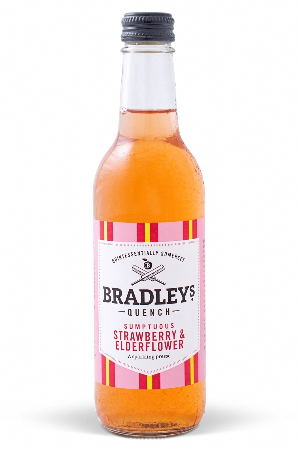 BRADLEY'S Quench - Sumptuous Strawberry & Elderflower 33cl (5060198380464)