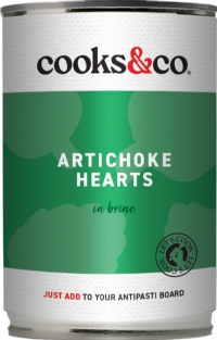 COOKS & CO. Artichoke Hearts in Brine 390g