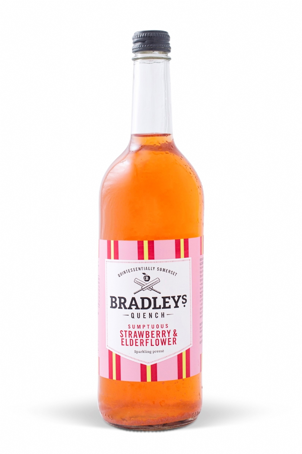 BRADLEY'S Quench - Sumptuous Strawberry & Elderflower 75cl (5060198380471)