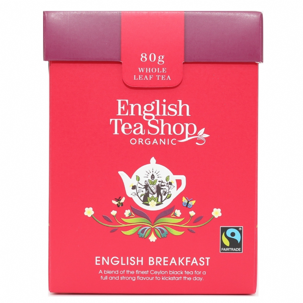 ENGLISH TEA SHOP English Breakfast Whole Leaf Tea 80g (680275060055)