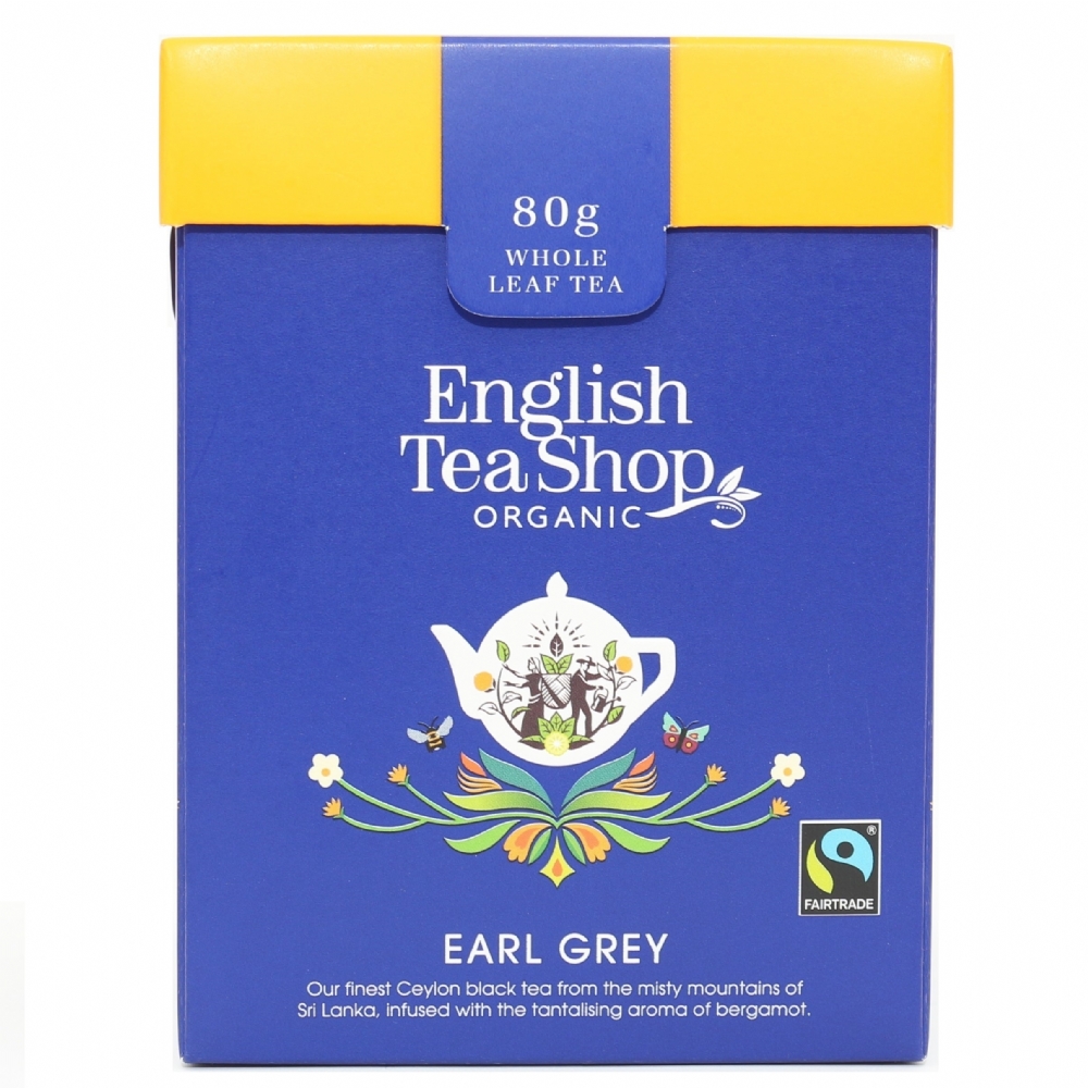 ENGLISH TEA SHOP Earl Grey Whole Leaf Tea 80g (680275059813)