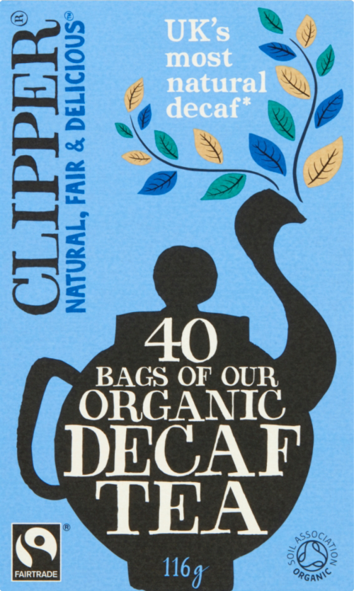 CLIPPER Organic Decaf Tea Bags 40's
