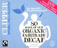 CLIPPER Organic Decaf Everyday 80 Tea Bags 80's (5021991942051)