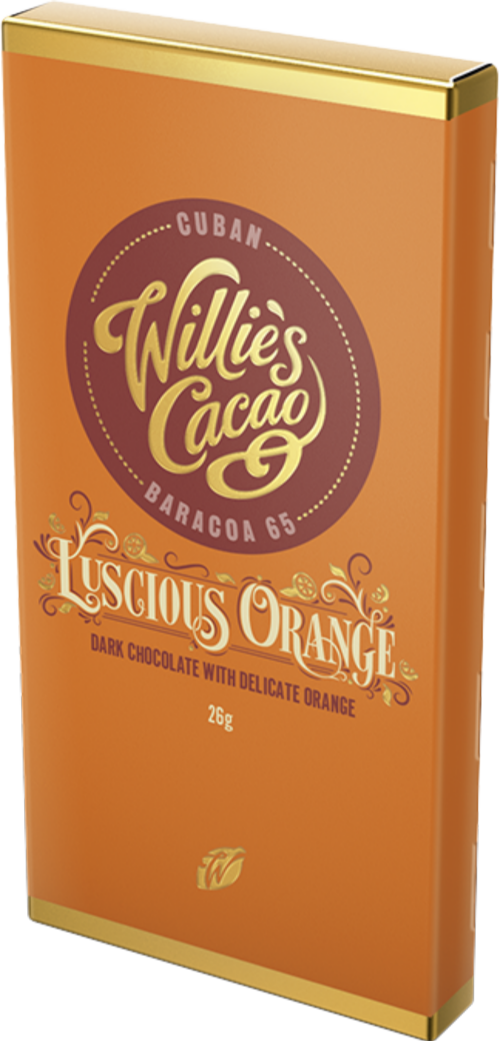 WILLIE'S CACAO Luscious Orange Dark Chocolate 26g