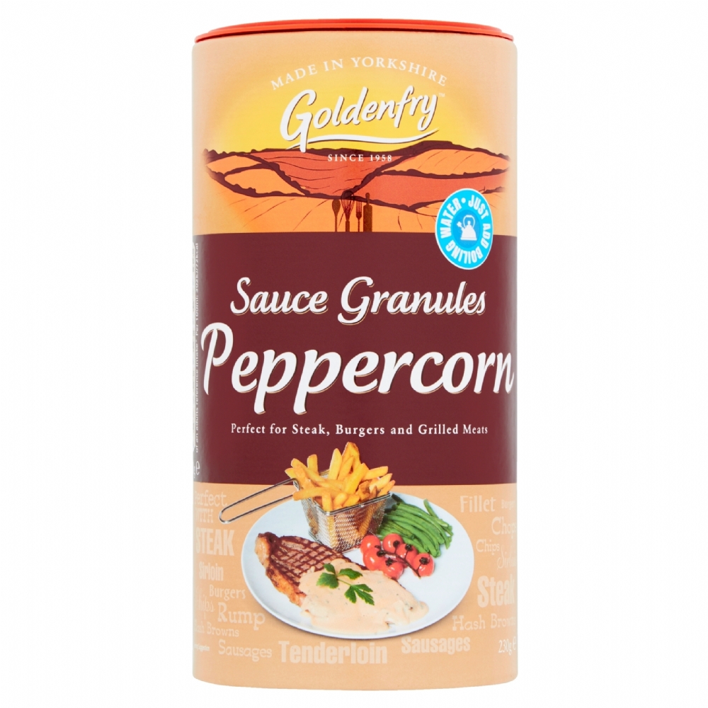 GOLDENFRY Sauce Granules - Peppercorn 230g (5010105001746)