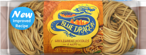 BLUE DRAGON Wholewheat Noodles 300g
