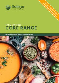 Holleys Fine Foods Core Range Catalogue January 2026