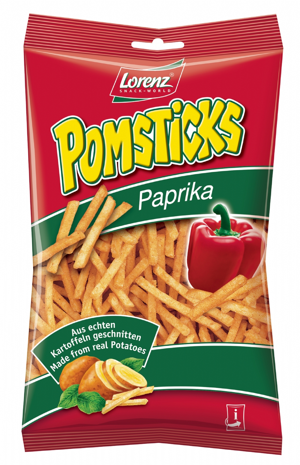 LORENZ Pomsticks - Paprika 85g (4018077821172)