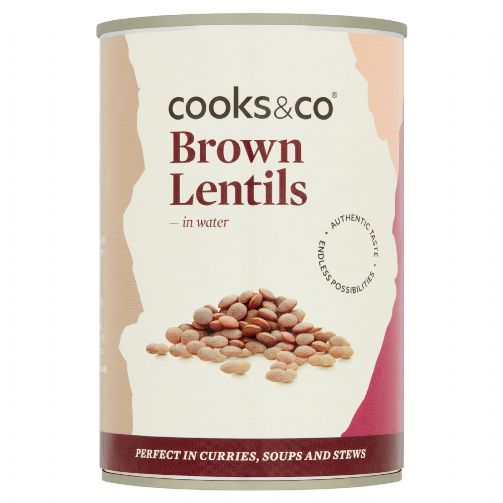 COOKS & CO. Brown Lentils 400g (5060016801744)