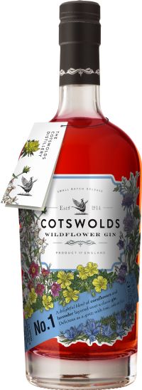 COTSWOLDS Wildflower Gin 41.7% ABV 70cl (5060404511453)