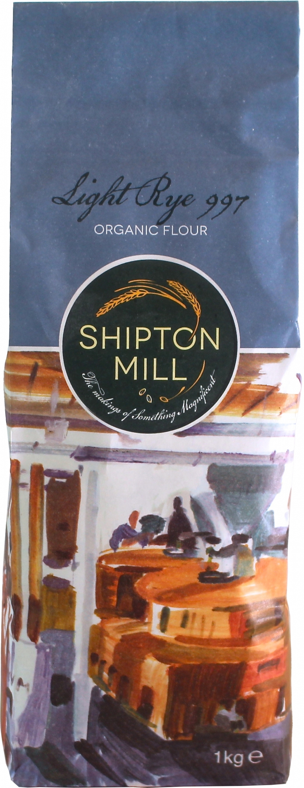 SHIPTON MILL Organic Light Rye 997 Flour 1kg (5016473014319)