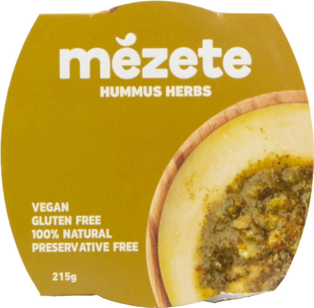 MEZETE Hummus - Herbs 215g (617241008759)