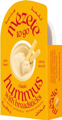 MEZETE Dip & Go - Classic Hummus / Bread Sticks 92g (617241007097)
