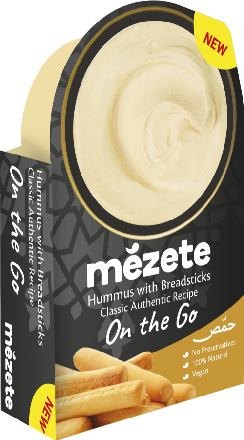 MEZETE On the Go - Classic Hummus / Bread Sticks 92g