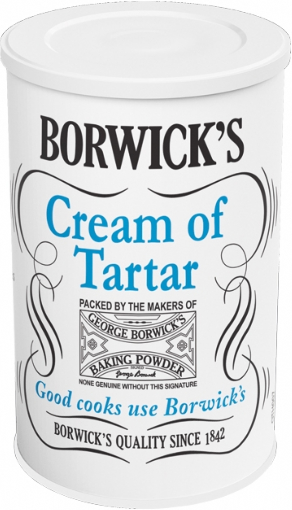BORWICK'S Cream of Tartar 80g (5056036503256)