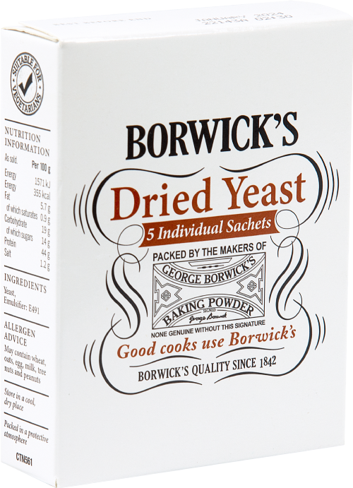 BORWICK'S Dried Yeast 30g