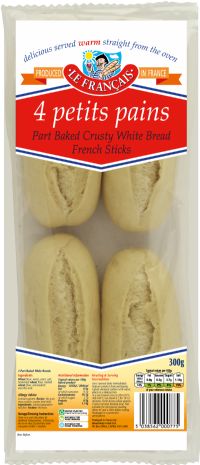 LE FRANCAIS 4 Petits Pains 300g
