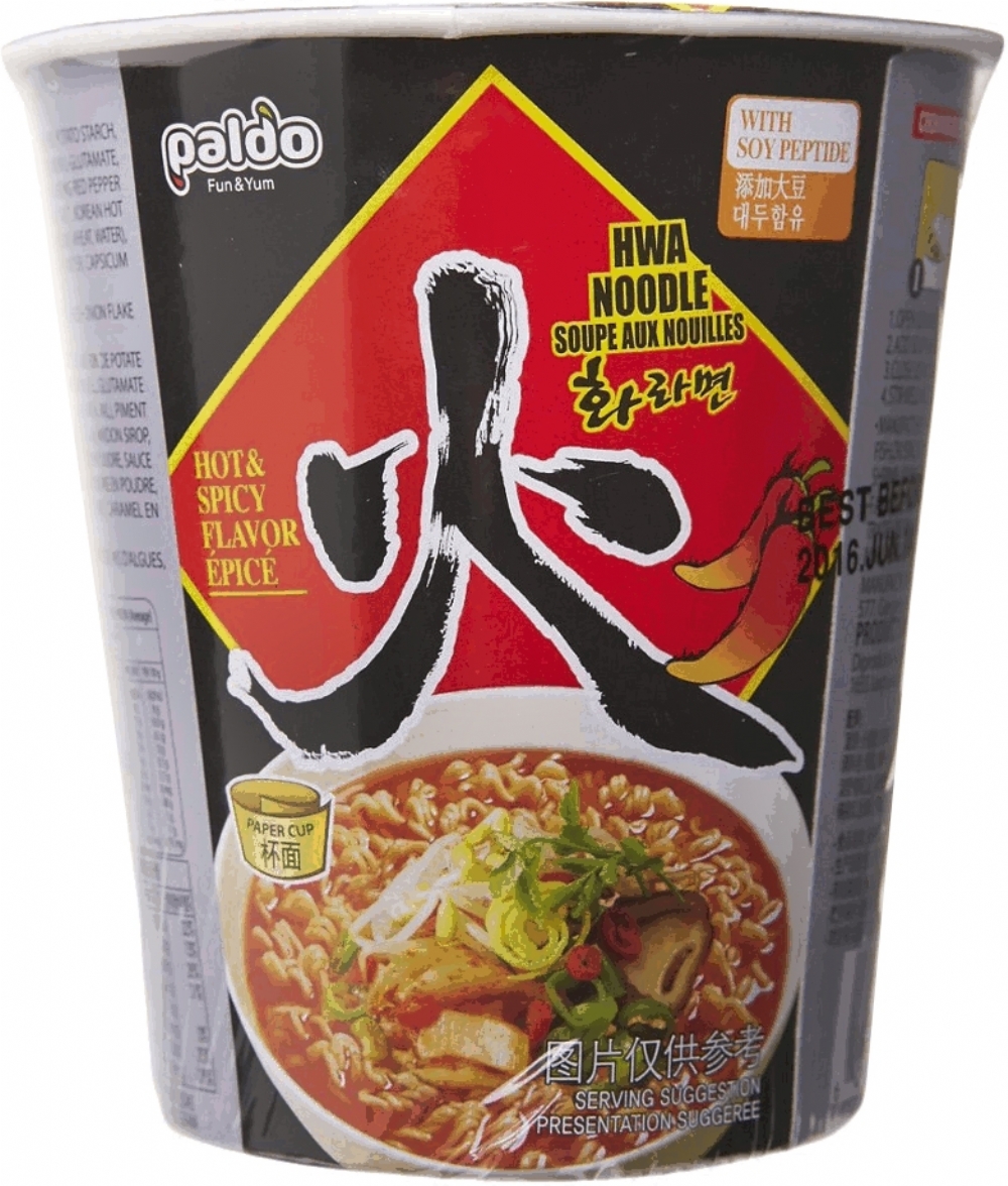 PALDO Hwa Ramen Cup Noodles 65g (648436100545)