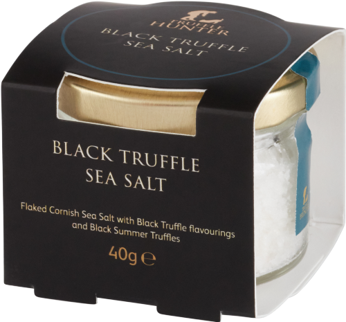 TRUFFLE HUNTER Flaked Black Truffle Sea Salt 40g