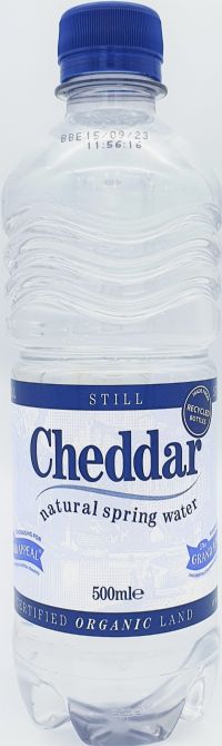 CHEDDAR Natural Spring Water - Still PET 500ml