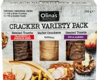 OLINA'S BAKEHOUSE Cracker Variety Pack 310g (9349571002404)