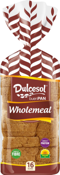 DULCESOL Sliced Bread - Wholemeal 460g
