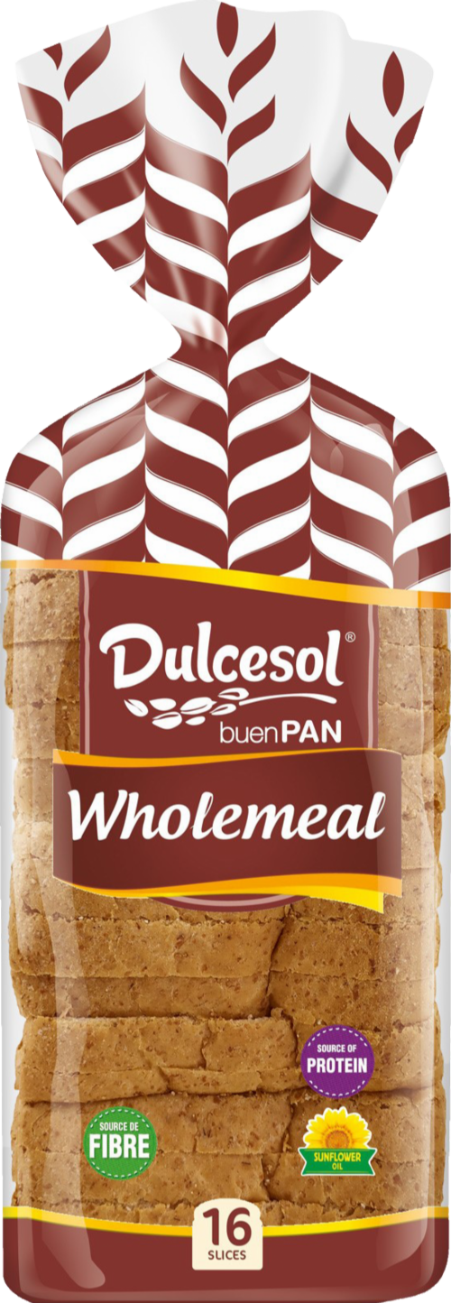 DULCESOL Sliced Bread - Wholemeal 460g