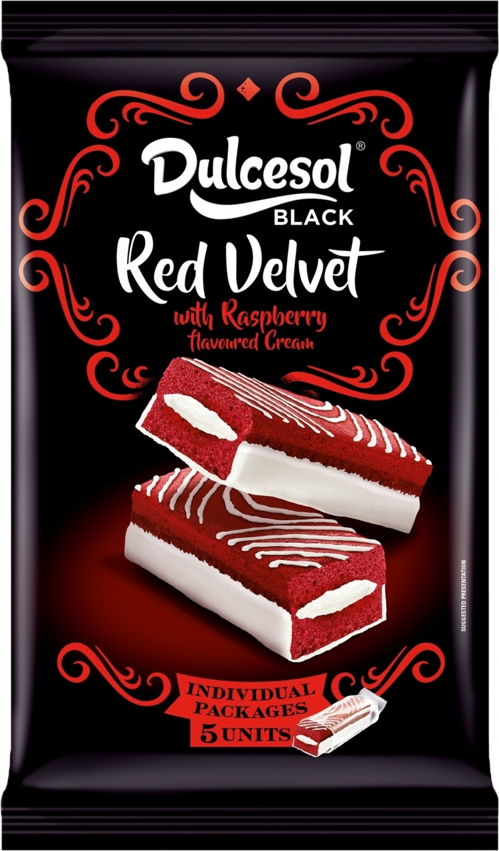 DULCESOL 5 Red Velvet Cakes 175g (8410087147697)