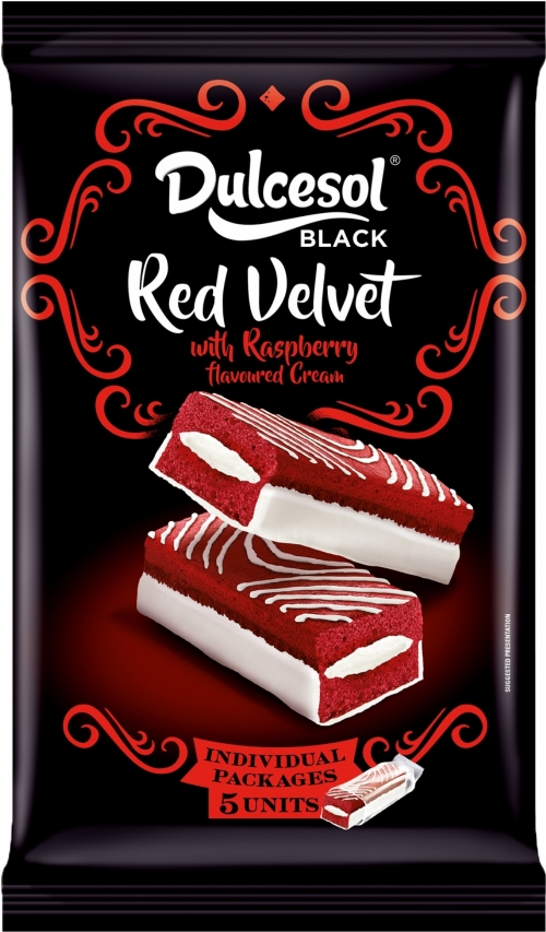 DULCESOL 5 Red Velvet Cakes 175g