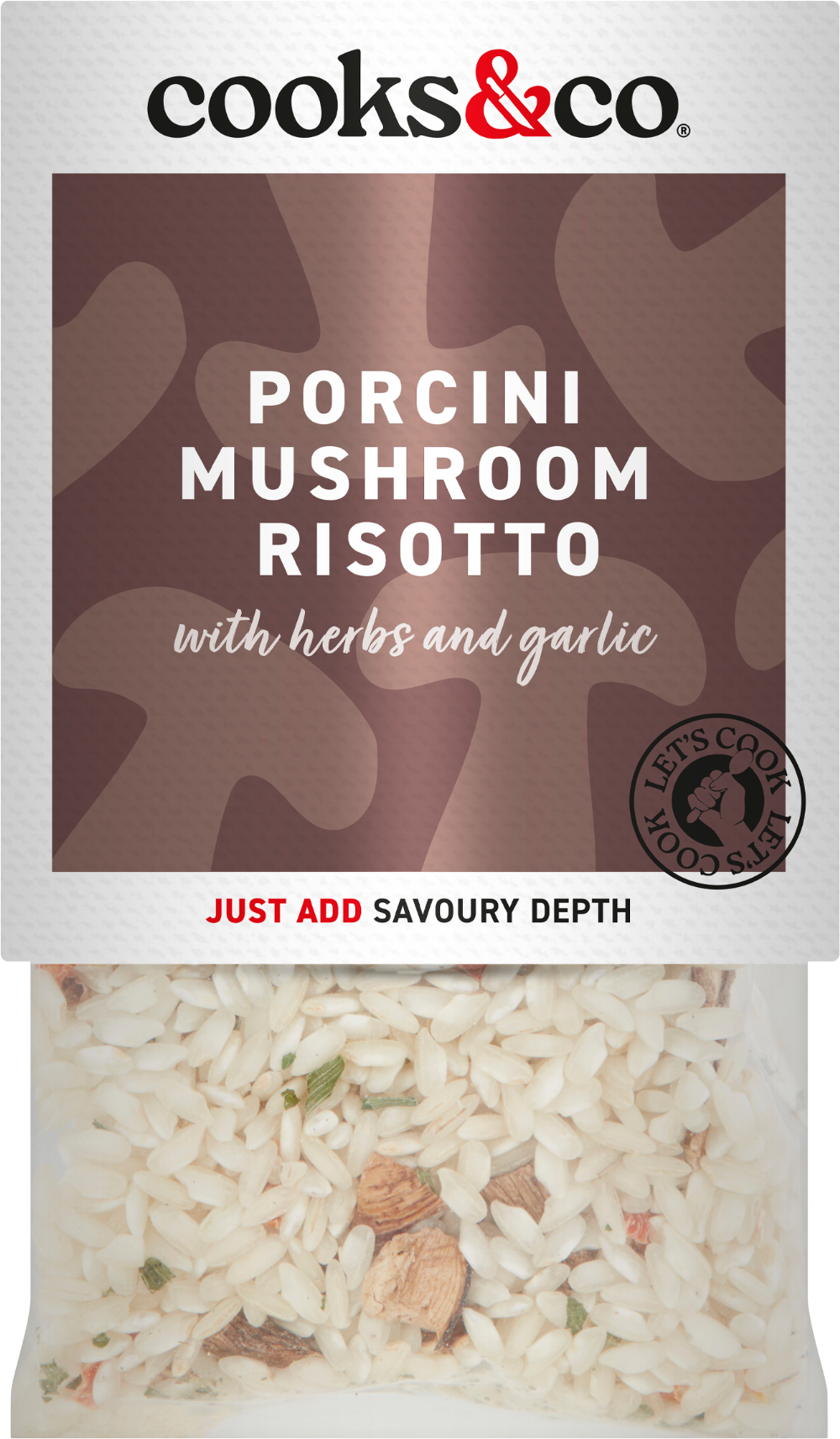 COOKS & CO. Porcini Mushroom Risotto 190g