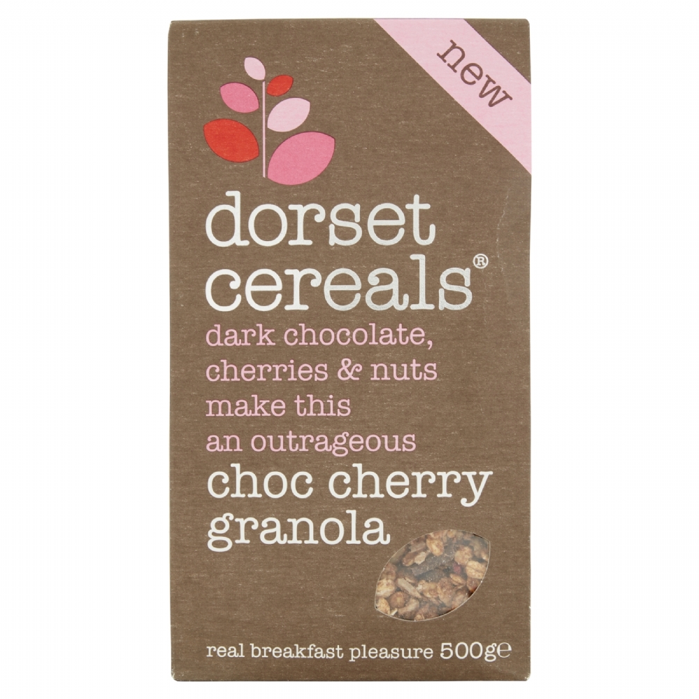 DORSET CEREALS Choc Cherry Granola 500g (5018357011872)