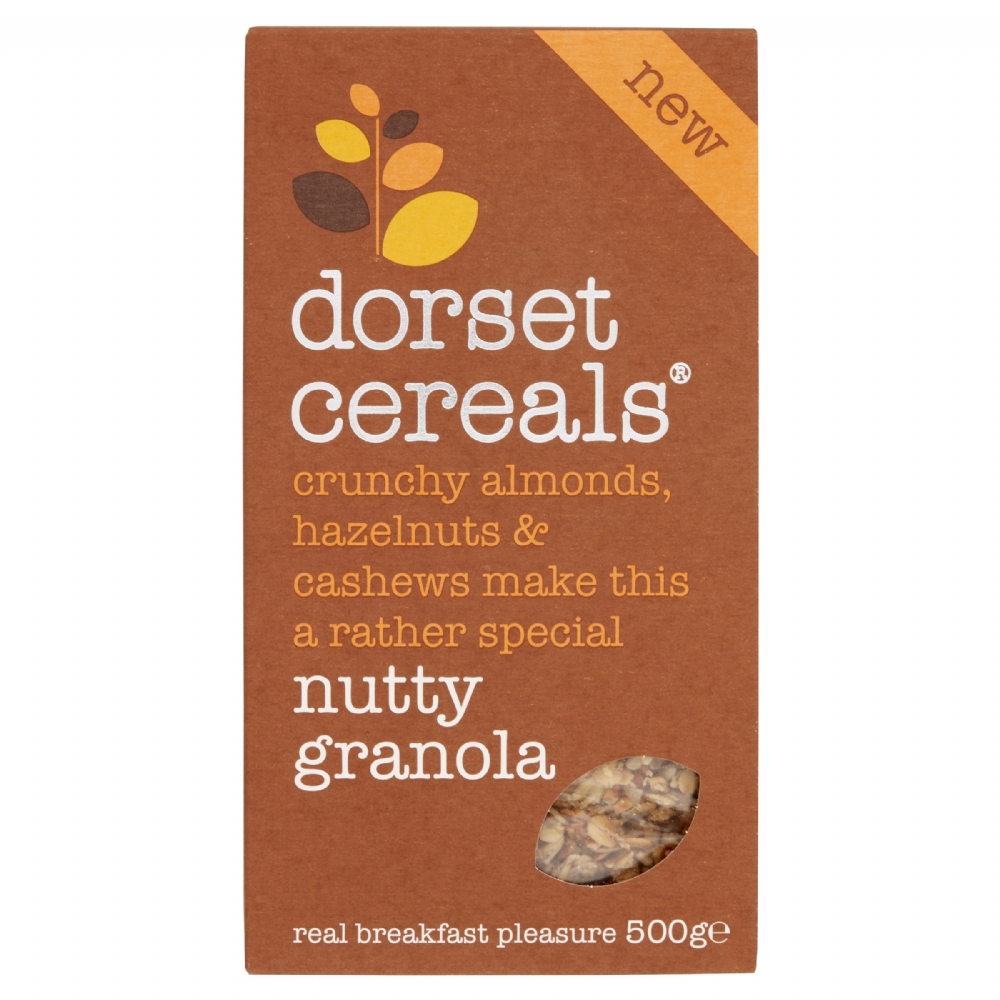 DORSET CEREALS Nutty Granola 500g (5018357011834)