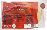 LEICESTER BAKERY 6 Large White Pitta Breads